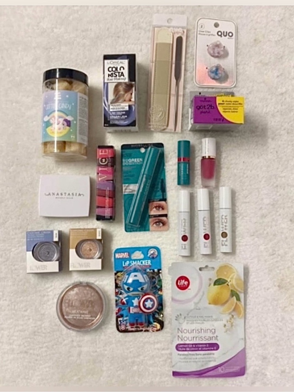 All for $45 New Makeup Beauty Hair Bundle Lot 18 Pieces